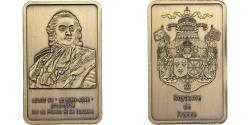 World Coins - France, Lingotin, Louis XV, Dit Le Bien Aimé, Copper-Aluminum-Nickel,