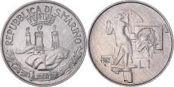 World Coins - Coin, San Marino, Lira, 1982, Rome, , Aluminum, KM:131