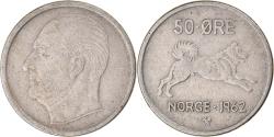 World Coins - Coin, Norway, 50 Öre, 1962
