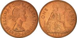 World Coins - Coin, Great Britain, Elizabeth II, Penny, 1967, , Bronze, KM:897