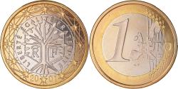 World Coins - France, Euro, 2001, Paris, Proof / BE, , Bi-Metallic, Gadoury:7