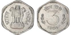 World Coins - Coin, INDIA-REPUBLIC, 3 Paise, 1964, , Aluminum, KM:14.1