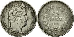 World Coins - Coin, France, Louis-Philippe, 25 Centimes, 1845, Rouen, , Silver