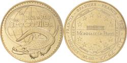 World Coins - France, Token, Touristic token, Civaux- La planète des crocodiles, 2008, MDP