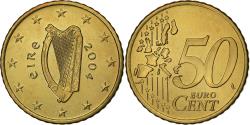 World Coins - Ireland, 50 Euro Cent, 2004, Dublin, Nordic gold,