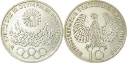 World Coins - Coin, GERMANY - FEDERAL REPUBLIC, 10 Mark, 1972, Karlsruhe, , Silver