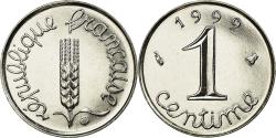 World Coins - Coin, France, Épi, Centime, 1999, Paris, , Stainless Steel, KM:928
