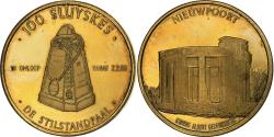 World Coins - Belgium, Token, 100 Sluyskes, 1983, Copper,