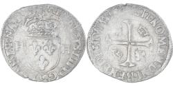 World Coins - Coin, France, Henri IV, Douzain aux deux H, 1592, Clermont-Ferrand, 5th type