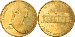 World Coins - France, Token, Mount Vernon, Home of Georges Washington, Politics, Society, War
