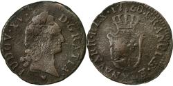 World Coins - Coin, France, Louis XV, Demi sol d'Aix, 1/2 Sol, 1768, Aix, , Copper
