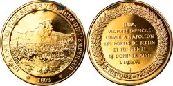 World Coins - France, Medal, First French Empire, History, , Vermeil