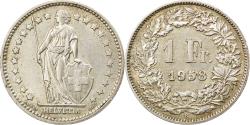 World Coins - Coin, Switzerland, Franc, 1958, Bern, , Silver, KM:24