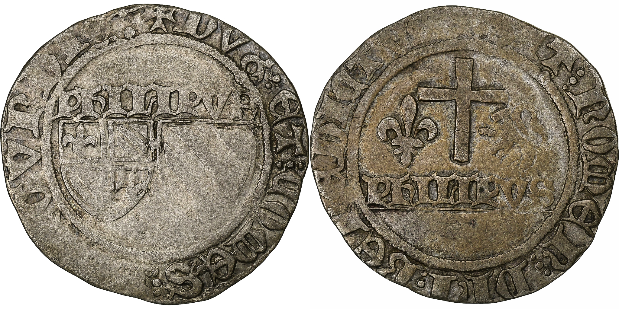 上品スタイル of Duchy Burgundy, shield with Blanc Large Good, the Philip 25cm～