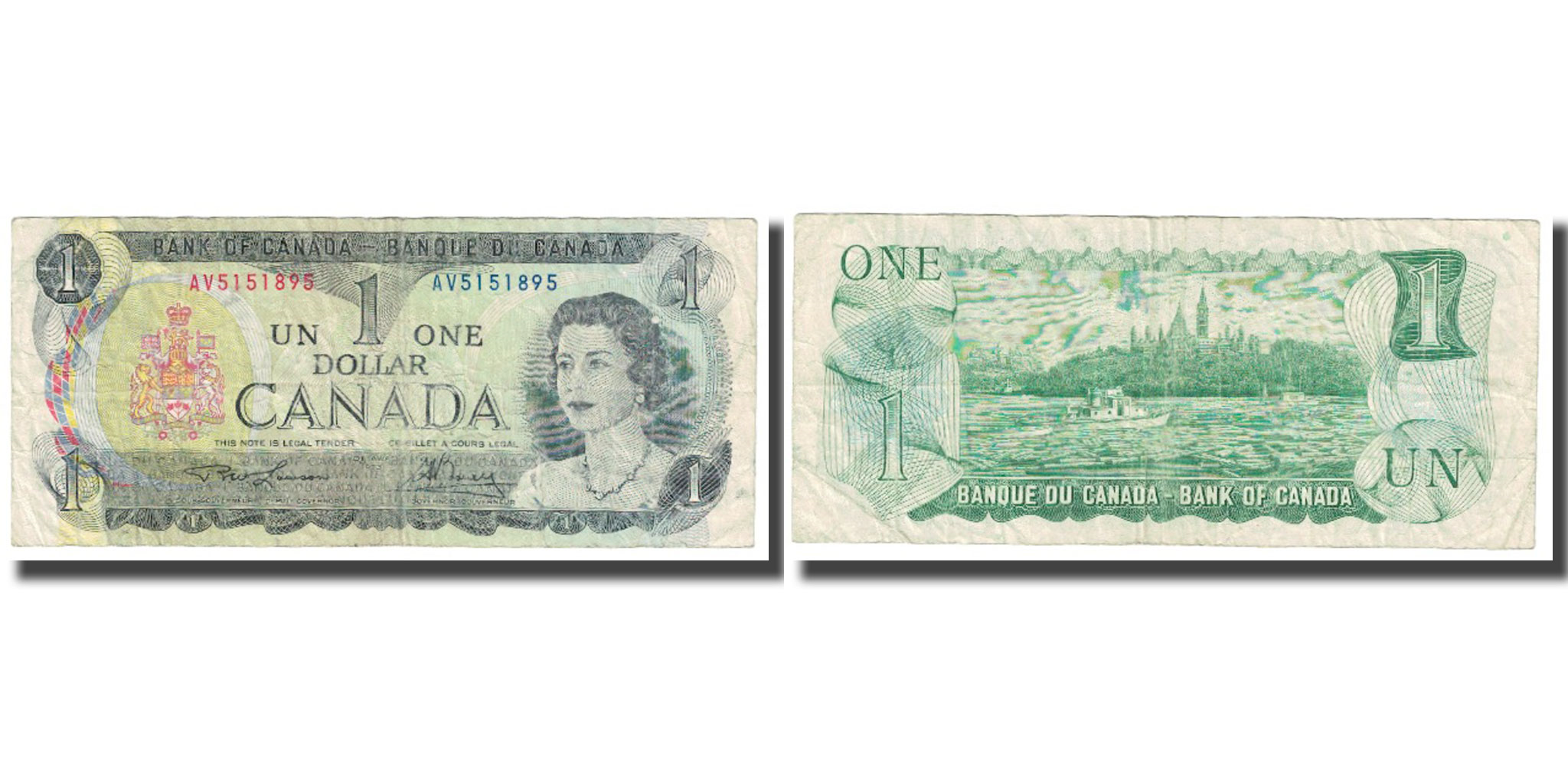 1 Dollar 1973 Vintage Canadian Money Editorial Photography - Image of  loose, compare: 32056492