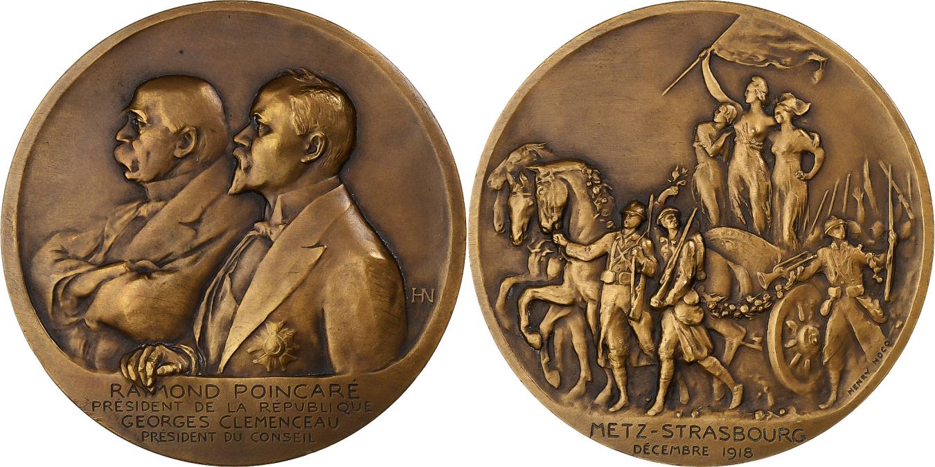 Médaille - Présidents Français - Raymond Poincaré - Année 2010