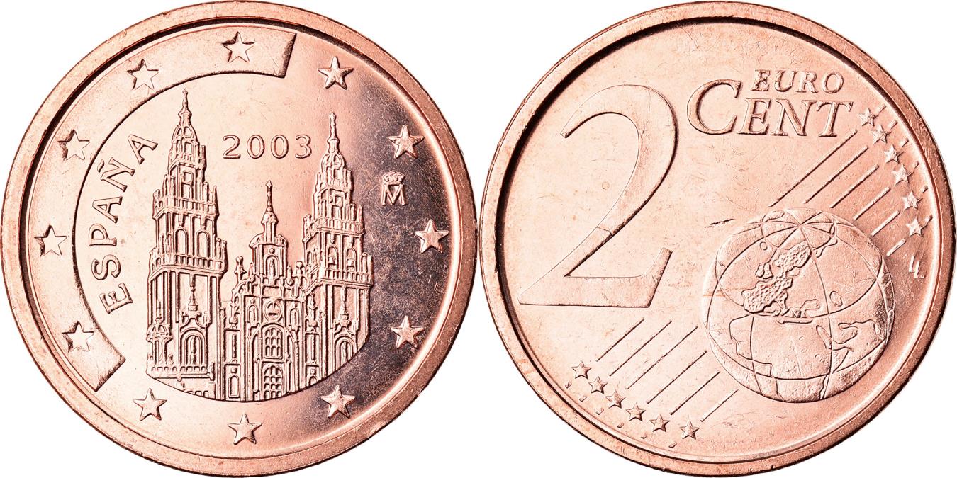 Pièce 2 Euro Espagne 2002 - SUP - Bimétallique - KM:1047 - Madrid