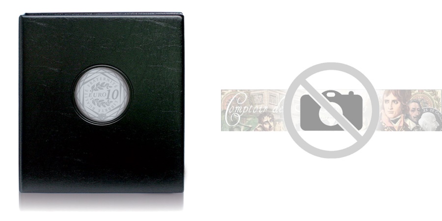 World Coins - Album, Premium, black, with 9 pages for 10 Euro Regions 2010 to 2012,Safe:7406-3