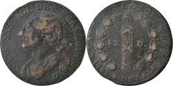 World Coins - Coin, France, 12 deniers françois, 1792, Lyon, , Bronze