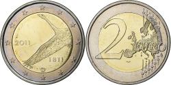 World Coins - Finland, 2 Euro, 2011, Vantaa, Bi-Metallic, MS(63), KM:163