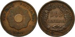 World Coins - Coin, Peru, SOUTH PERU, 2 Centavos, 1895, , Copper Or Bronze, KM:188.2