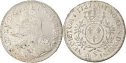 World Coins - Coin, France, Louis XV, Écu aux branches d'olivier, Ecu, 1727, Reims