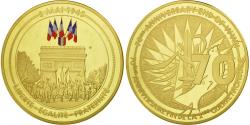 World Coins - France, Medal, 70ème Anniversaire Fin de la 2ème Guerre Mondiale,