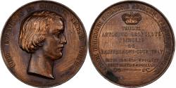 World Coins - France, Medal, Paul Antoine Léopold, Prince de Bauffremont-Courtenay, Bronze