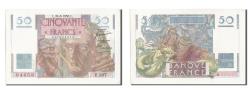 World Coins - Banknote, France, 50 Francs, 50 F 1946-1951 ''Le Verrier'', 1950, 1950-08-24