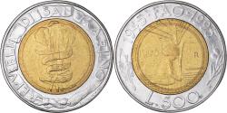 World Coins - Coin, San Marino, 500 Lire, 1995, Rome, , Bi-Metallic, KM:330