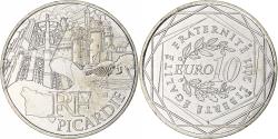 World Coins - France, 10 Euro, Picardie, 2011, Paris, , Silver, KM:1745