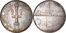World Coins - Algeria, Medal, Compagnie Centrale de l'Eclairage au Gaz Hydrogène, 1852