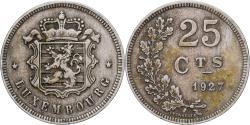 World Coins - Luxembourg, Charlotte, 25 Centimes, 1927, Copper-nickel, , KM:37