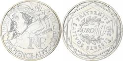 World Coins - France, 10 Euro, Provence-Alpes-Cote d'Azur, 2012, Paris, , Silver
