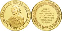 World Coins - France, Medal, Louis XV, History, , Vermeil
