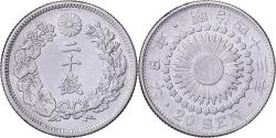 World Coins - Japan, Meiji, 20 Sen, Yr. 43 (1910), Silver,