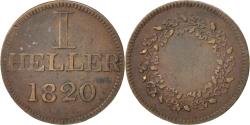 World Coins - Coin, German States, FRANKFURT AM MAIN, Heller, 1820, Frankfurt,