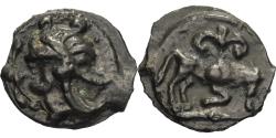 Ancient Coins - High and Middle Seine, Potin au taureau et au lys, 2nd-1st century BC, Potin