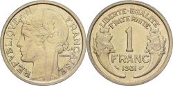 World Coins - France, Franc, Morlon, 1931, Aluminum-Bronze, , KM:885