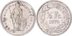 World Coins - Coin, Switzerland, 1/2 Franc, 1970