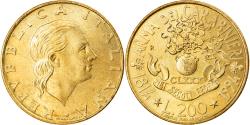 World Coins - Coin, Italy, 200 Lire, 1994, Rome, , Aluminum-Bronze, KM:218