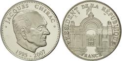 World Coins - France, Medal, Les Présidents de la République, Jacques Chirac,