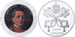 World Coins - Vatican, Medal, Le Pape Benoit XV, Silver Plated Copper,