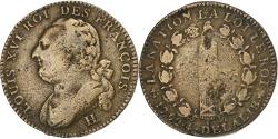 World Coins - France, Louis XVI, 12 deniers françois, 1792⸱4, La Rochelle, Copper