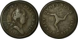 World Coins - Coin, Isle of Man, 1/2 Penny, 1786, , Copper, KM:8