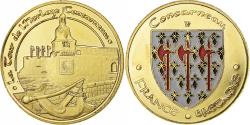 World Coins - France, Medal, Concarneau - La tour de l'horloge, Copper-nickel Aluminium