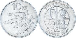 World Coins - Coin, Iceland, 10 Kronur, 1984