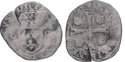 World Coins - Coin, France, Charles X, Douzain, 1593, Lyon, , Billon, Gadoury:514