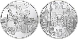 World Coins - Austria, 500 Schilling, 1996, Vienna, Proof, Silver, , KM:3039