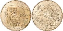 World Coins - France, 10 Francs, François Rude, 1984, Tranche B, Nickel-Bronze,